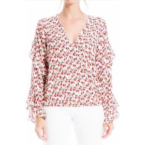 Max Studio Floral Blouse